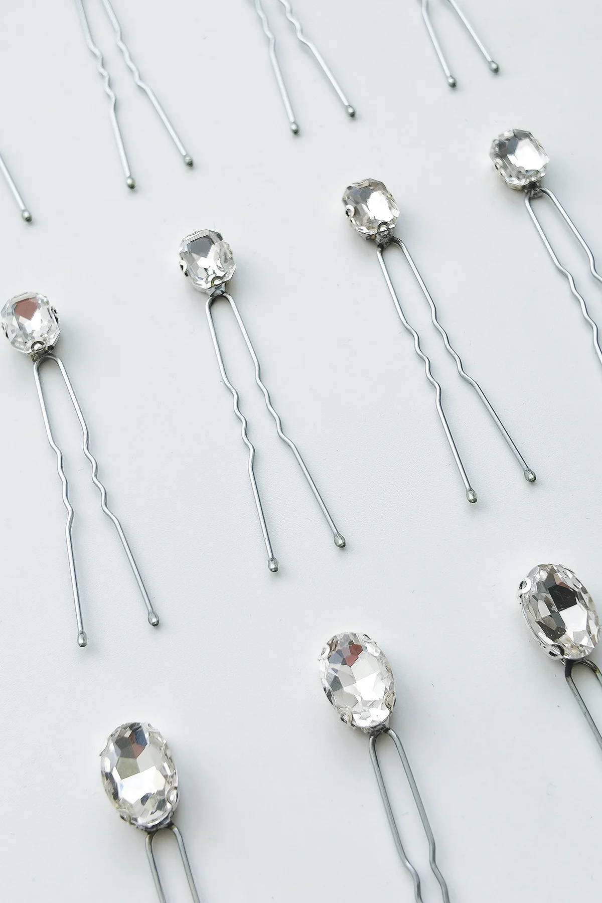 CRYSTAL FİRKETE TOKA SET ışıltılı gelin topuz tokası