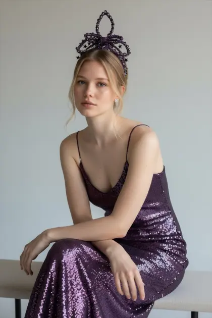 Felix Henna Taç Mor Kına Tacı