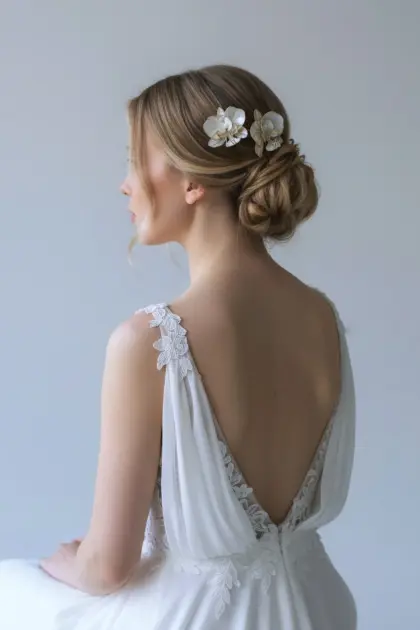 Orchid Love Firkete Toka Gelin Tokası