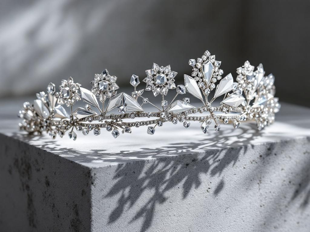 en güzel gelin tacı modelleri