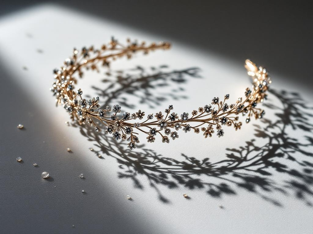 en güzel gelin tacı modelleri