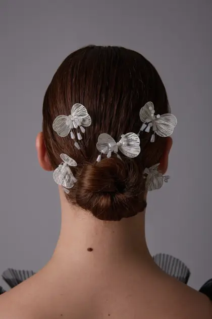 Eva firkete Toka Set Gelin Topuz Tokası