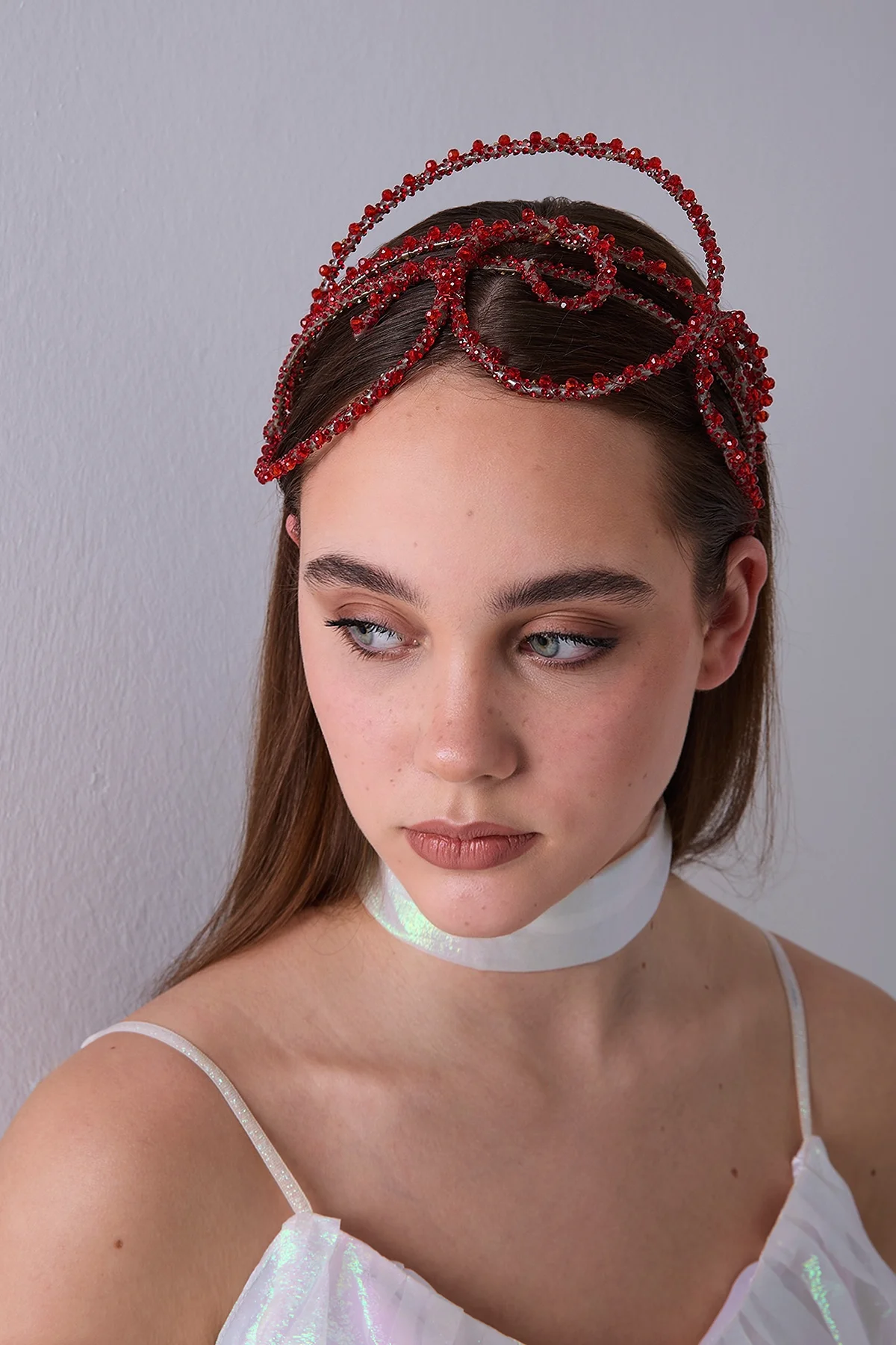 Ivy Henna Taç Taşlı Kına Tacı