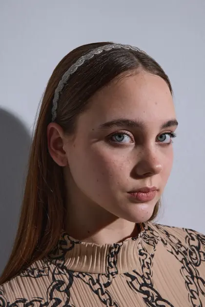 Lure Taç Taşlı Günlük Taç