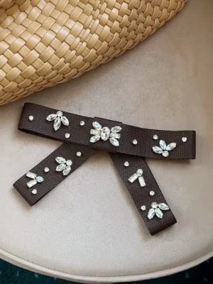 Jane Fiyonk Toka kahverengi günlük fiyonk toka